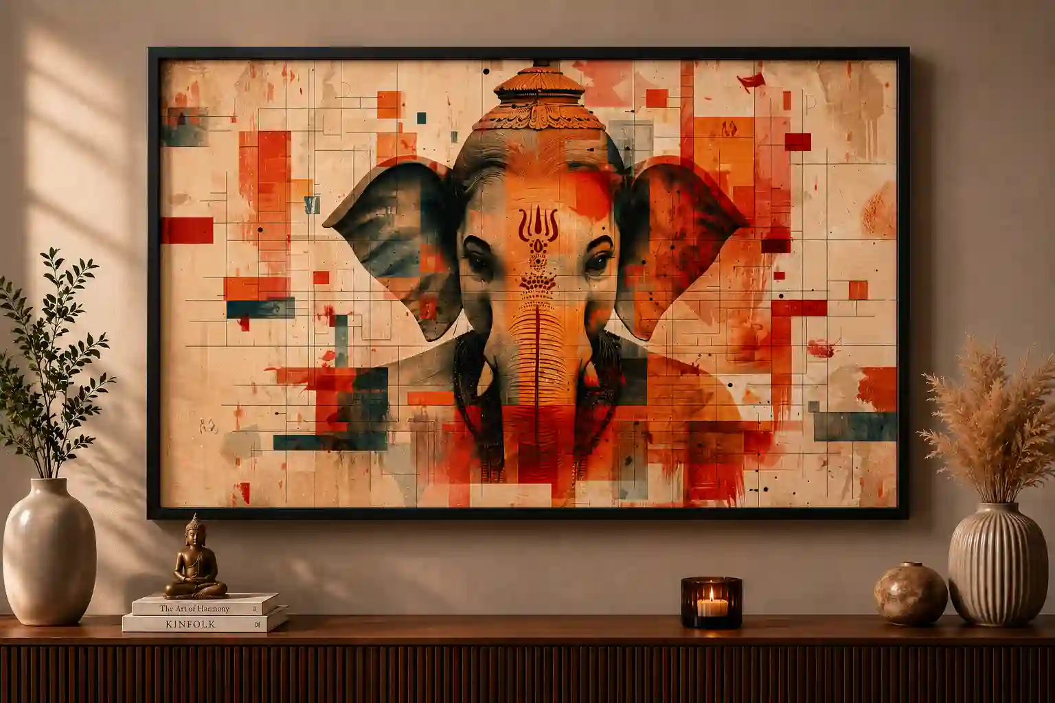 geometric ganesha vision frame geometric ganesha vision frame