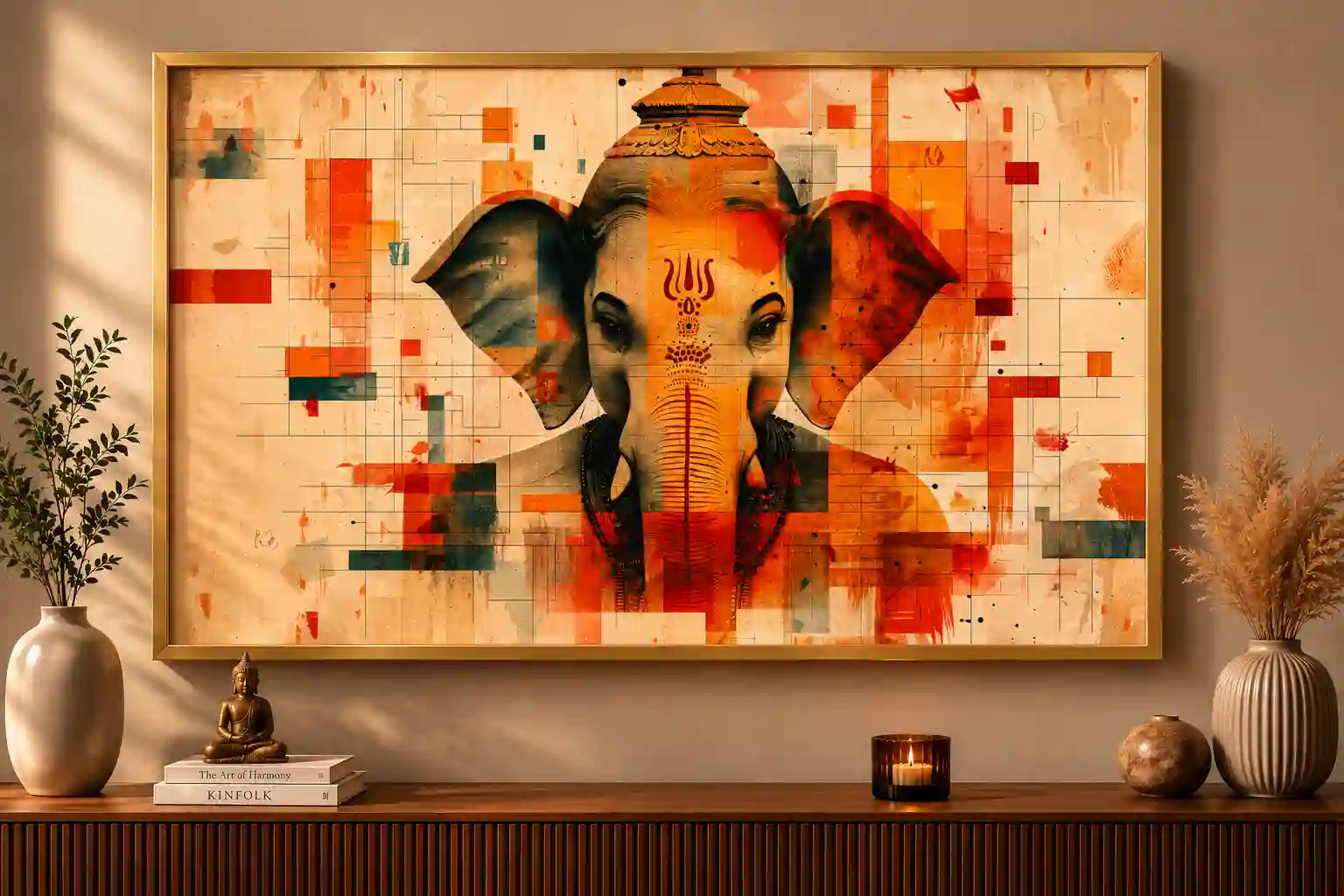 geometric ganesha vision frame geometric ganesha vision frame