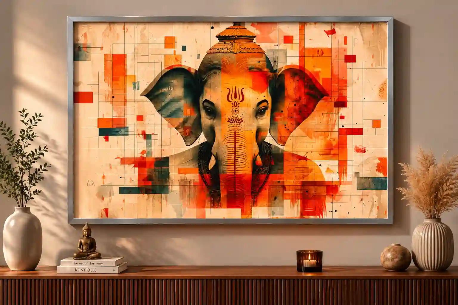 geometric ganesha vision frame geometric ganesha vision frame