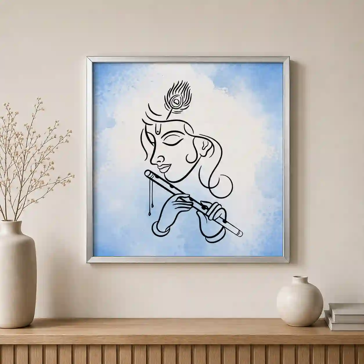 minimal krishna melody frame minimal krishna melody frame