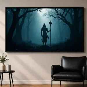 mystic shiva forest frame