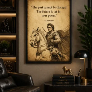 Power Of Destiny Frame in Black Frame – Inspirational Destiny Quote Wall Art